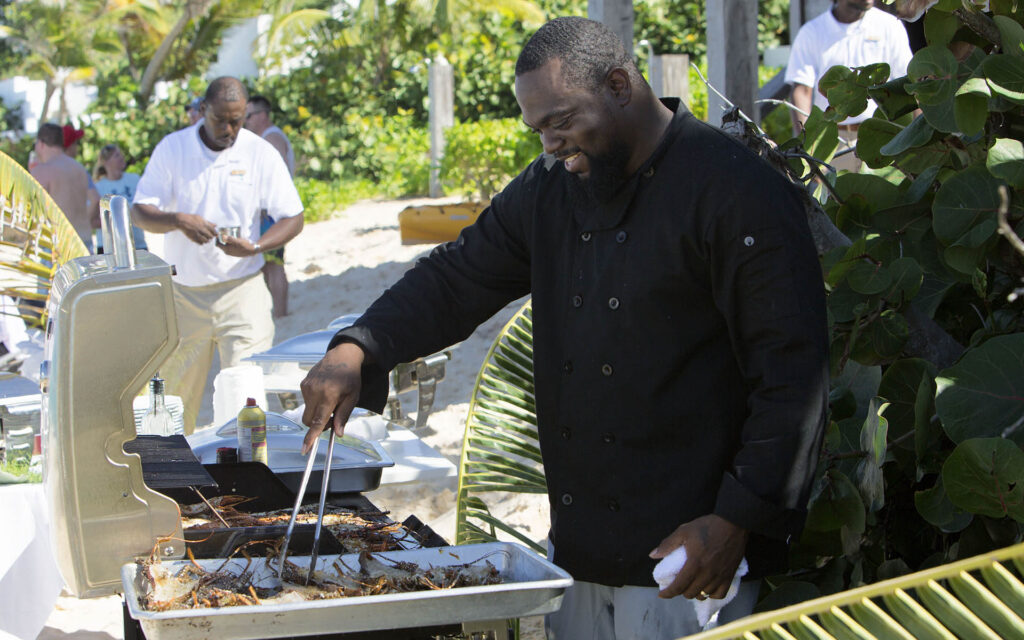 Long Bay Villas Anguilla Beach Chef Grillmaster