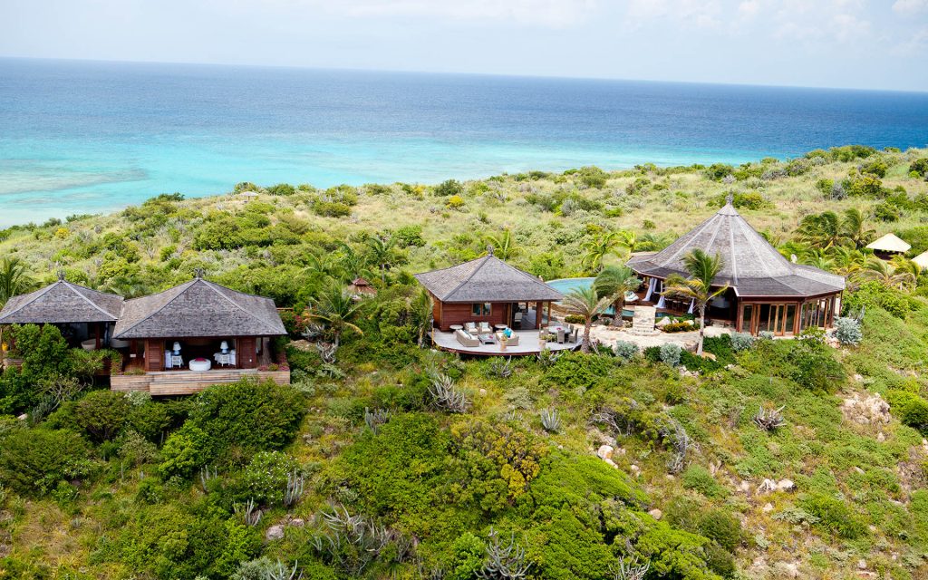 necker island temple house