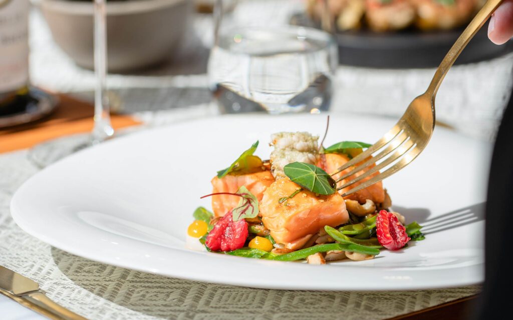 Unexpected Twists Summer Menu by Chef Andrea Franceschi Ultima Gstaad Restaurant