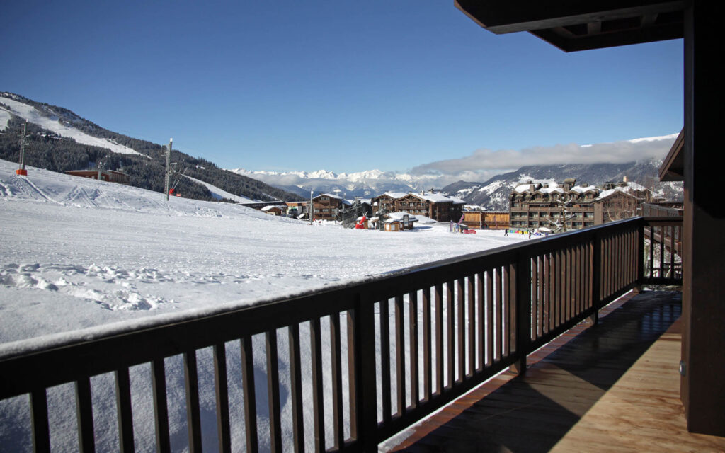 Chalet Bacchus Courchevel 1650 Consensio Balcony View