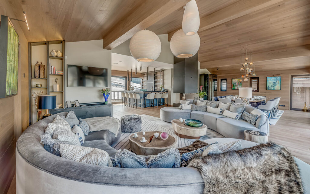 Chalet Bacchus Courchevel Consensio Living Room 2