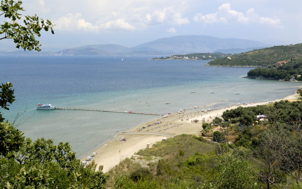 Avlaki Beach, Corfu, Greece