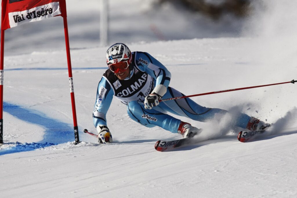 Ski race val d isere